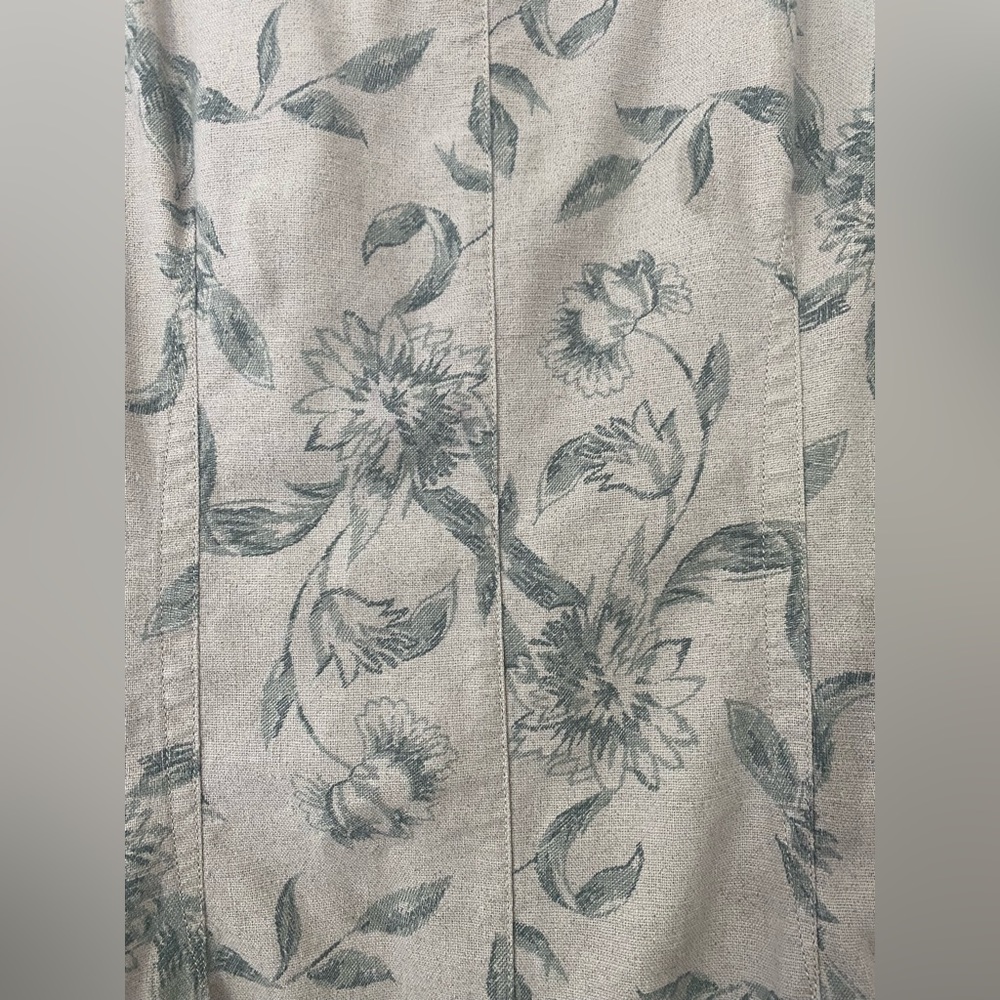Erika collection linen sleeveless dress large - Picture 6 of 7